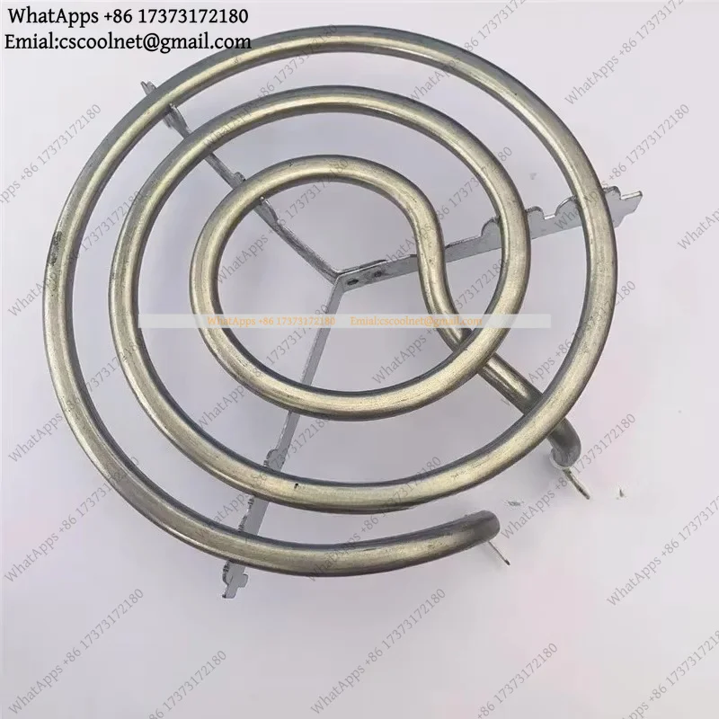 1000W Electric Coil Heating Element 110V-220V — Stainless Steel Spiral Surface Burner for Cooktop Stove Oven Replacement Parts