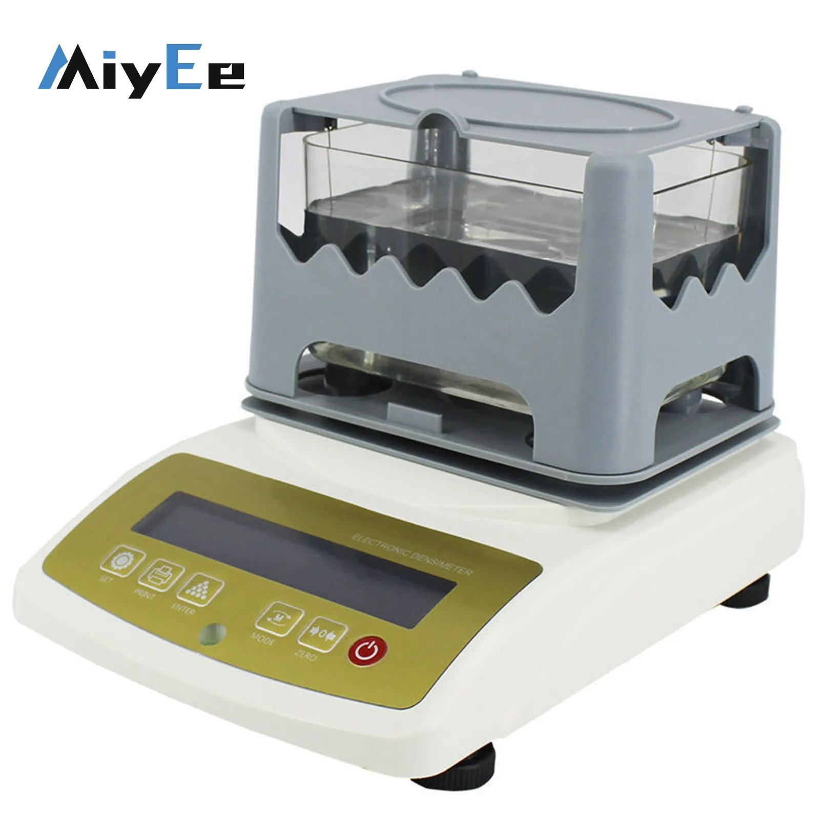 Gold Purity Tester Precious Metal Analyzer for Jewelry Bank Pawnshop Lab, 110-220V Gold Density Testing Machine