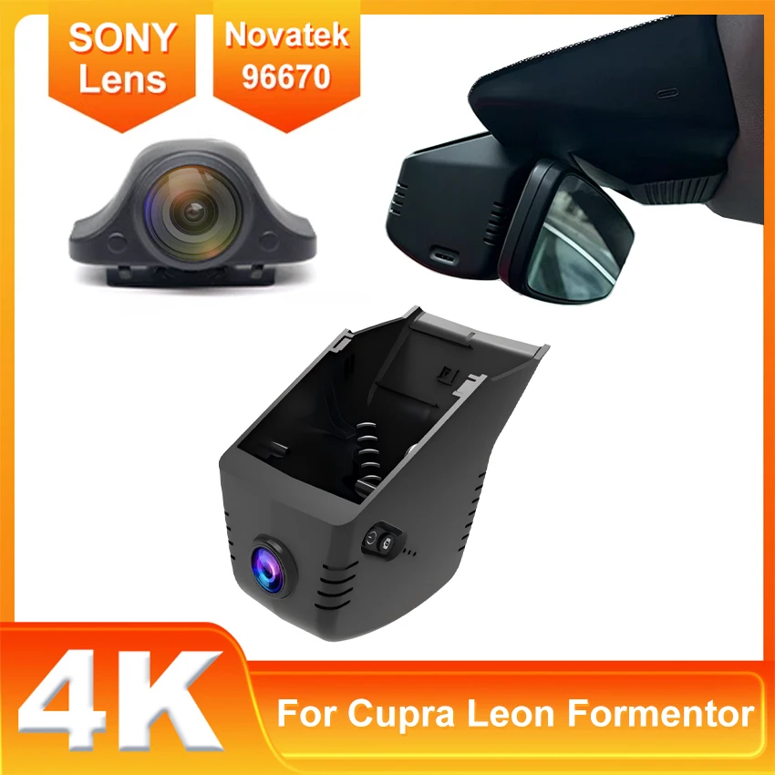 New! Dash Cam For Cupra Leon 2025 2026, Dashcam For Cupra Formentor 2025 2026,Wifi Car DVR Recorder with Night Vision, OEM Style
