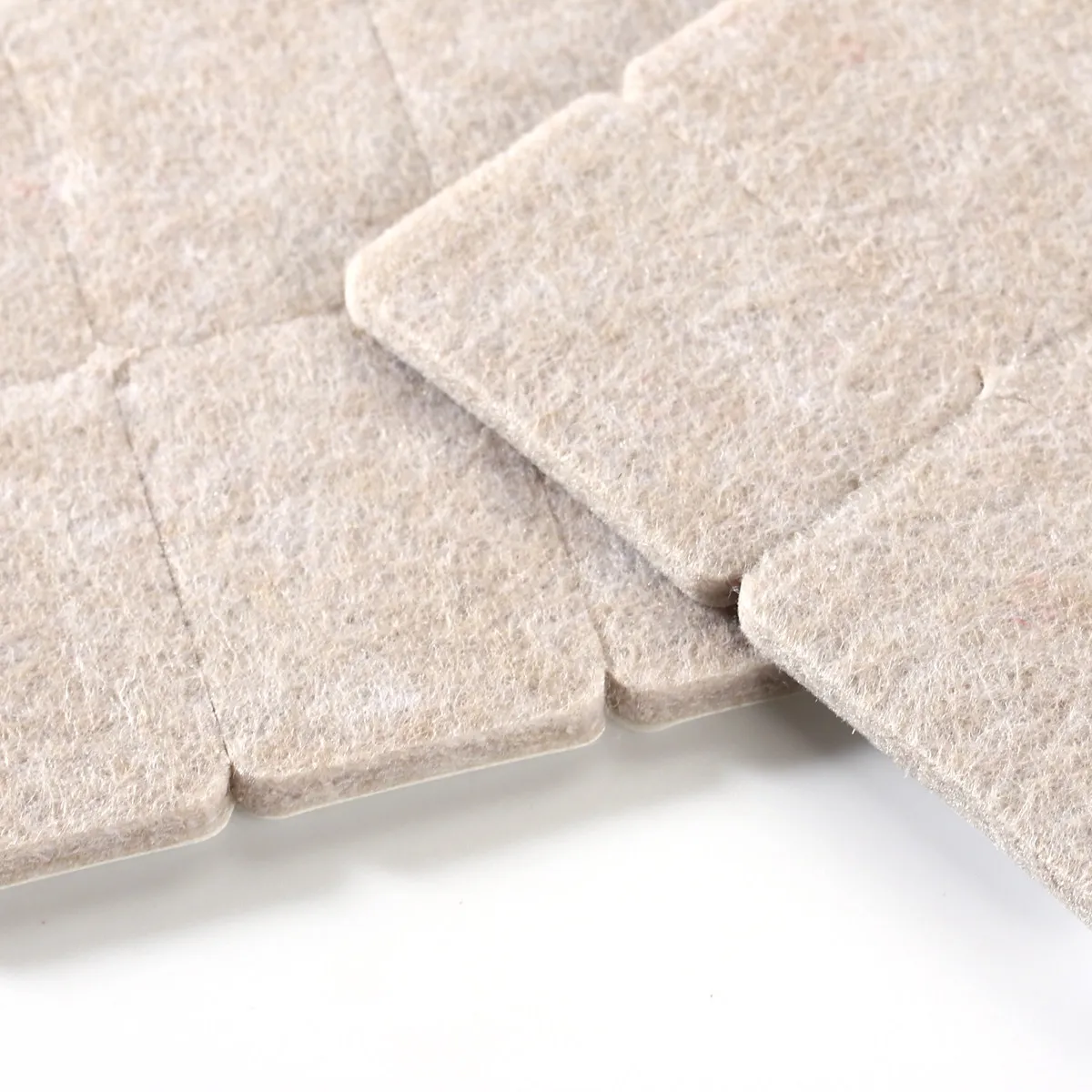 12Pcs 4x2.8cm Premium Felt Pads Floor Protector Pads for Furniture Hardwood Ceramic Tile Linoleum Floors Scratch