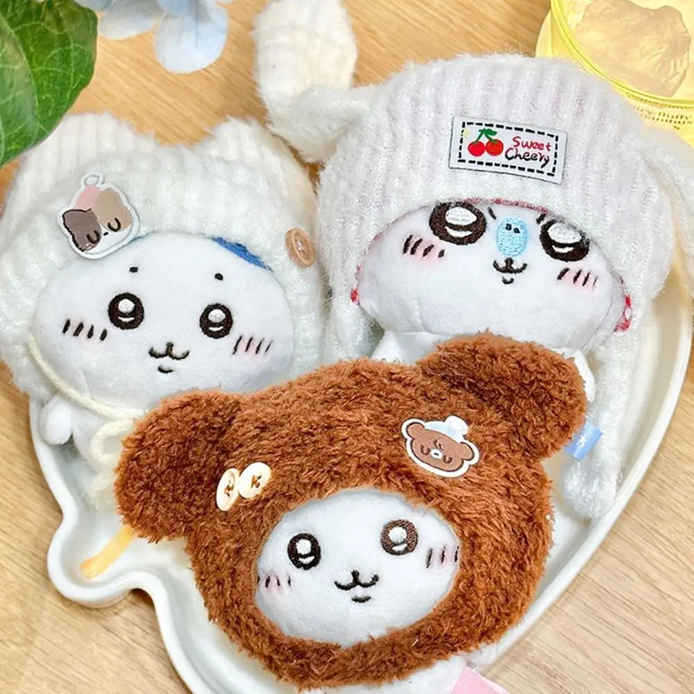 Fashion Rabbit Ears Doll Hat Bread Clothes Endless Cream Series Doll Clothes Set Cat Ears Cotton Doll Clothes 10cm Doll