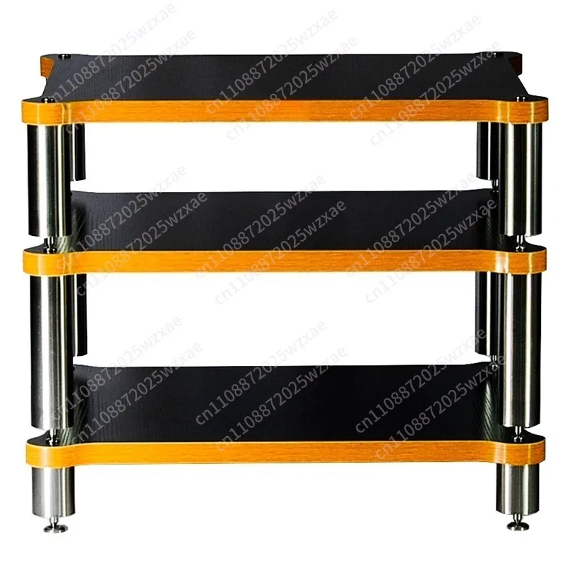 Solid wood audio rack, speaker cabinet, shock rack