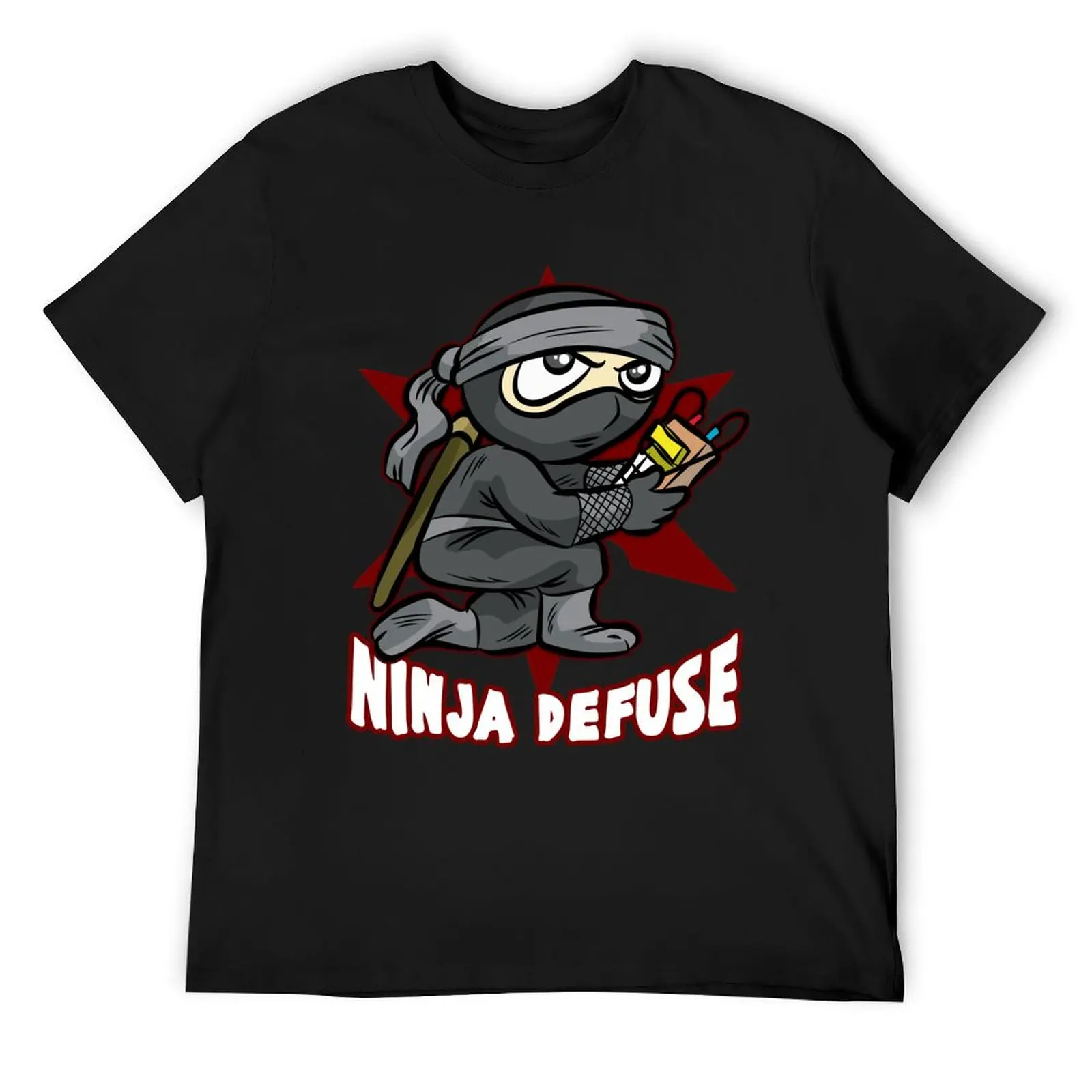 NINJA DEFUSE Pro Gamer Gaming Bomb CS Go Terrorist T-Shirt vintage t shirts korean fashion sports fans summer tops men tshirt