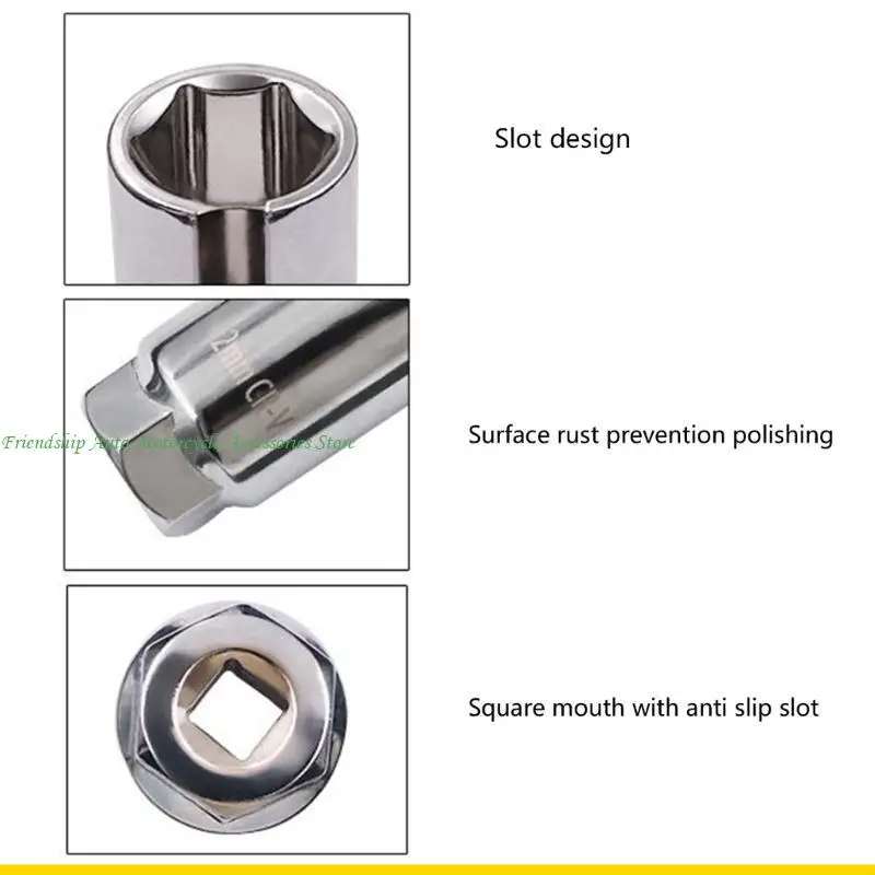 SZCH Wrench and Thread Chaser Tool Sensors Socket Oxygen Sensors Socket Removal Tool