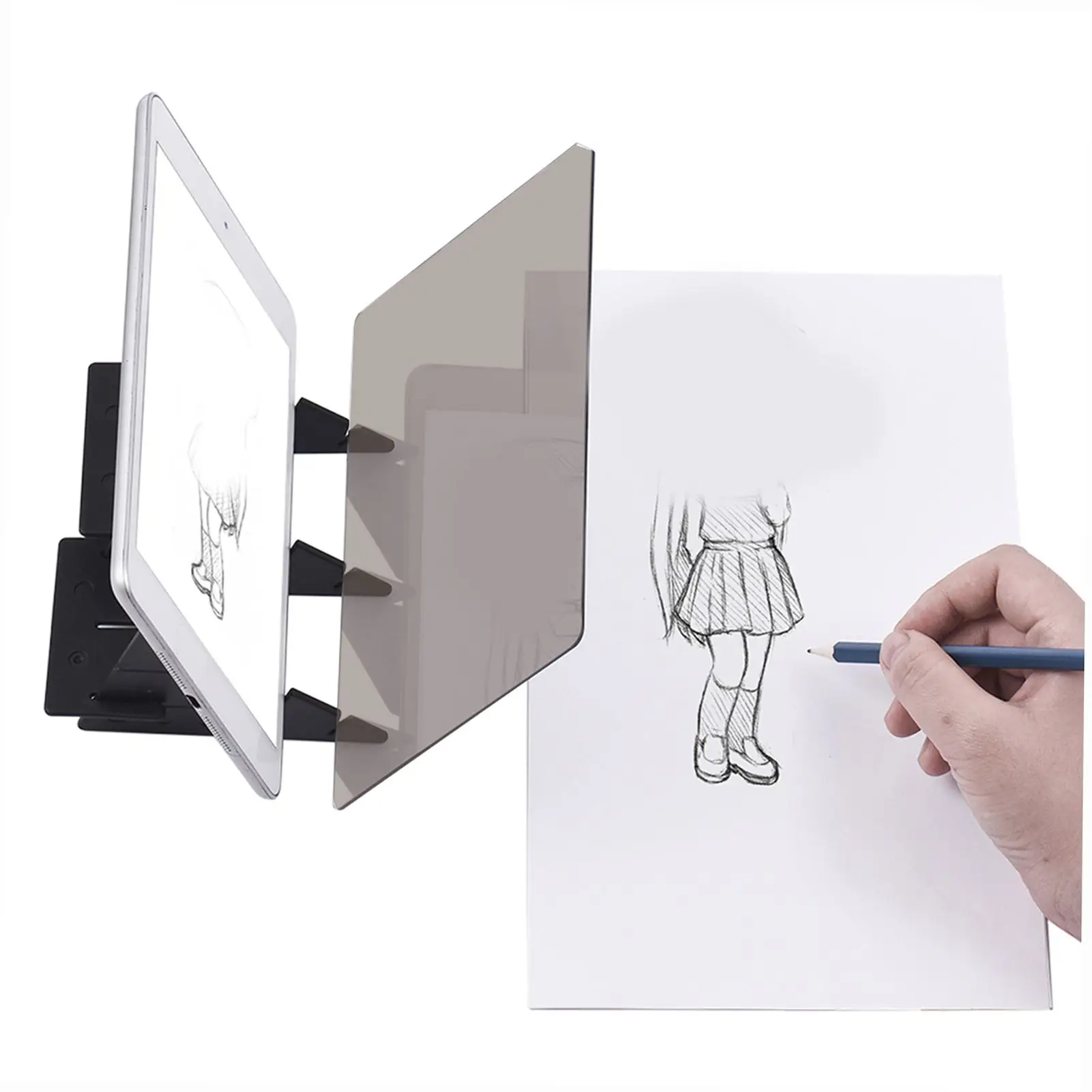 Portable Optical Tracing Board Copy Pad Panel Crafts Anime Painting Art Easy Drawing Sketching Tool Zero-based Mould  Gift for