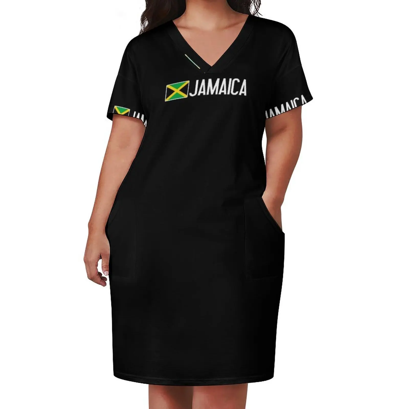 Jamaica Loose Pocket Dress Women