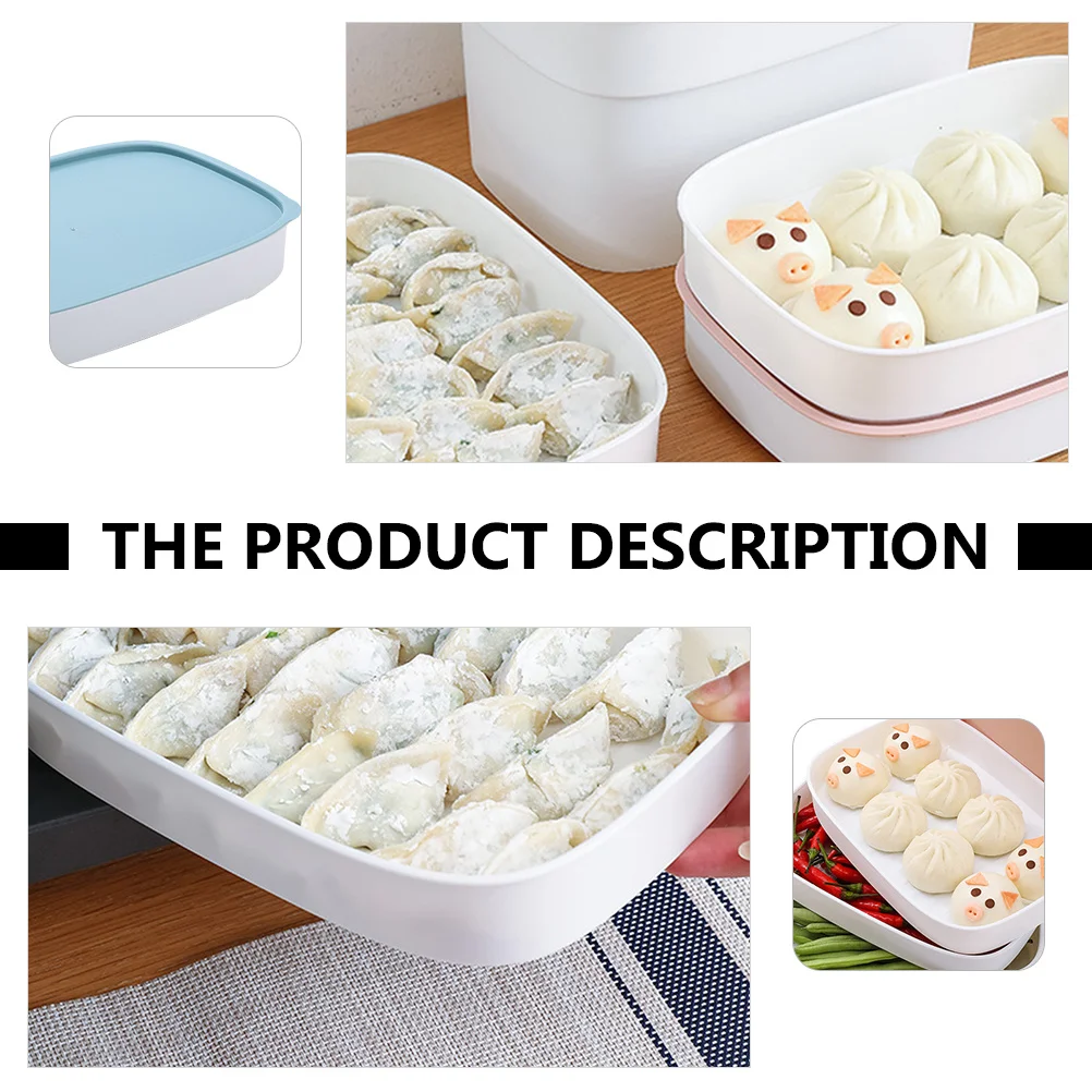 

4pcs Sealed Food Container Leakproof Lunch Large Capacity Portable Plastic Preservation Box For Office Microwave Rice