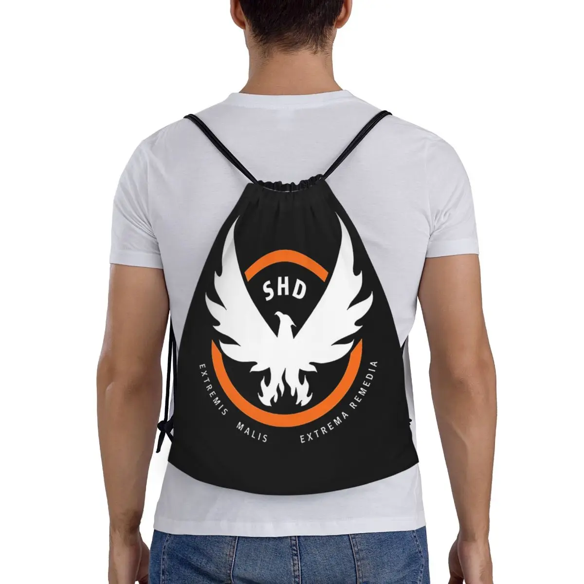 

Рюкзаки Game Tom Clancys The Division SHD Seal, многофункциональные сумки на шнурке, сумки для обуви, сумки для книг, сумки для путешествий и школы