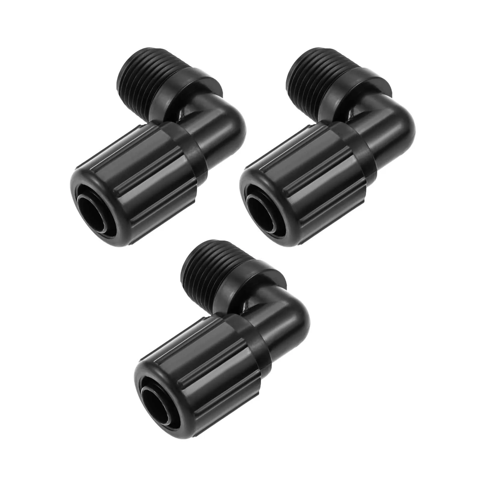 

3Pcs 90° NPT Tube Connector Compatible With Pentair Rainbow Auto Feeder/Chlorinator Parts 320 322 300-29X Chlorinator Parts