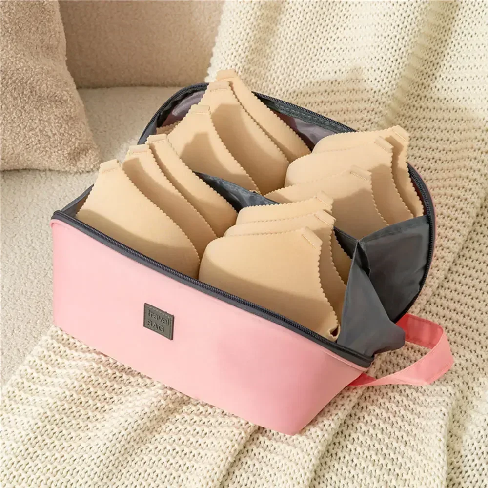 Oxford Portable Business Travel Underwear Storage Bag Cosmetics Three in One Storage Bag Ladies Travel Bag Travel Bra Organizer