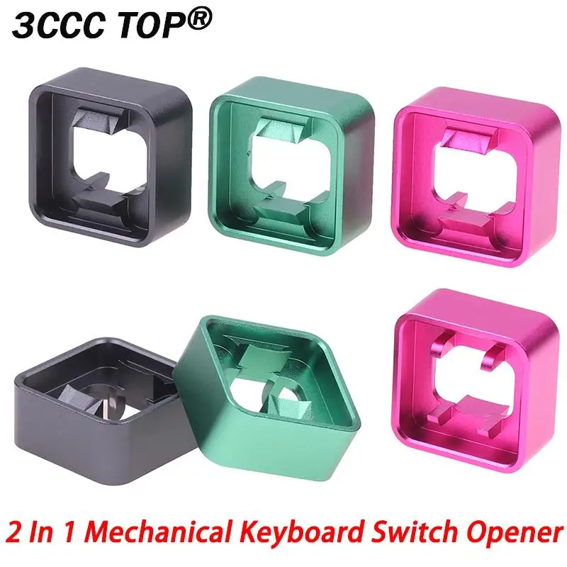 2 in 1 Mechanical Keyboard Cnc Metal Switch Opener Shaft Opener For Kailh/Cherry/Gateron Switch Tester Keyboard Accessories