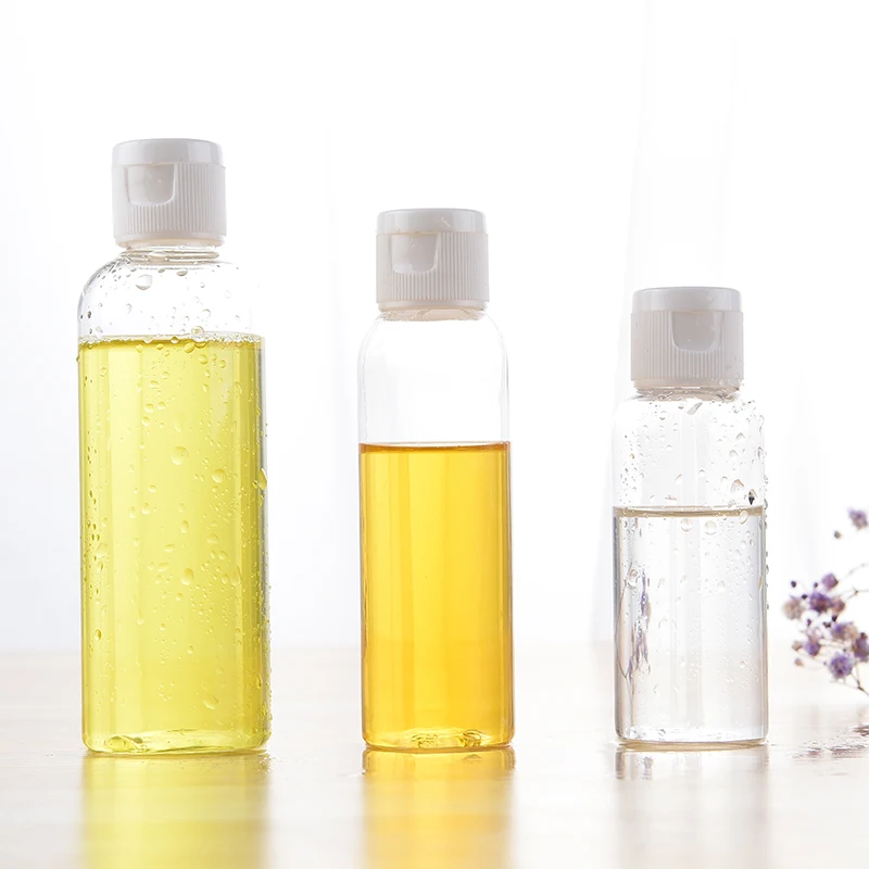 2 ชิ้น 30 มิลลิลิตร 50 มิลลิลิตร 100 มิลลิลิตรรีฟิลโปร่งใสขวดเปล่าพลาสติกใสแต่งหน้าเครื่องสำอางครีมใบหน้าขวดคอนเทนเนอร์ทราเวล