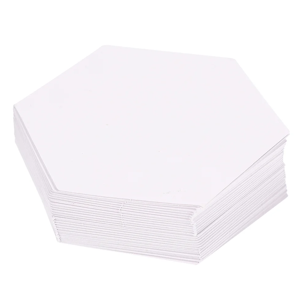 

100 Pcs Tool Patchwork Cardboard Quilting Templates Fabric Markers Paper Must Haves