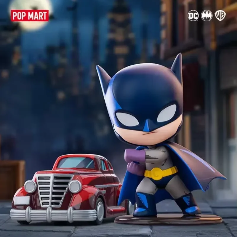 

POPMART DC BATMAN 85th Anniversary Series Blind Box Mystery Box Doll Cute Anime Figure Guess Bag Toys Desktop