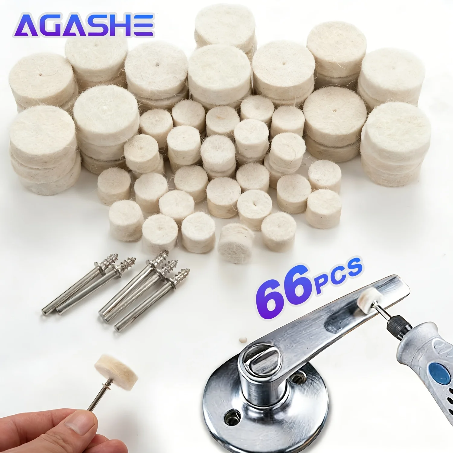 

Набор из 66 полировальных кругов для ювелирных изделий, зеркальной полировки, шлифовальные диски для дрелей и роторных инструментов, хвостовик 1/8 дюйма, подходит для роторных инструментов