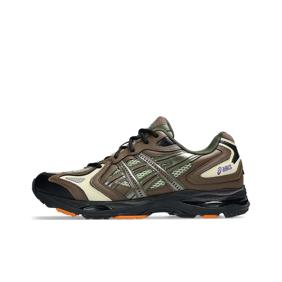 ASICS x Gallery Dept. Low top Running Shoes Unisex Brown Yellow 1203A693-300