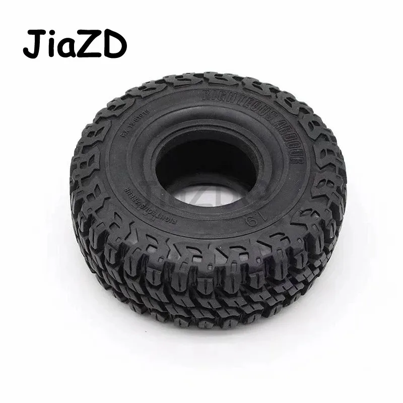 4Pcs 1.9 Inch 125mm 1/10 Rock Crawler Rubber Tires for D90 TRX-4 Defender TRX-6 G63 SCX10 II AXIAL 90046 TF2 RC Car Accessories