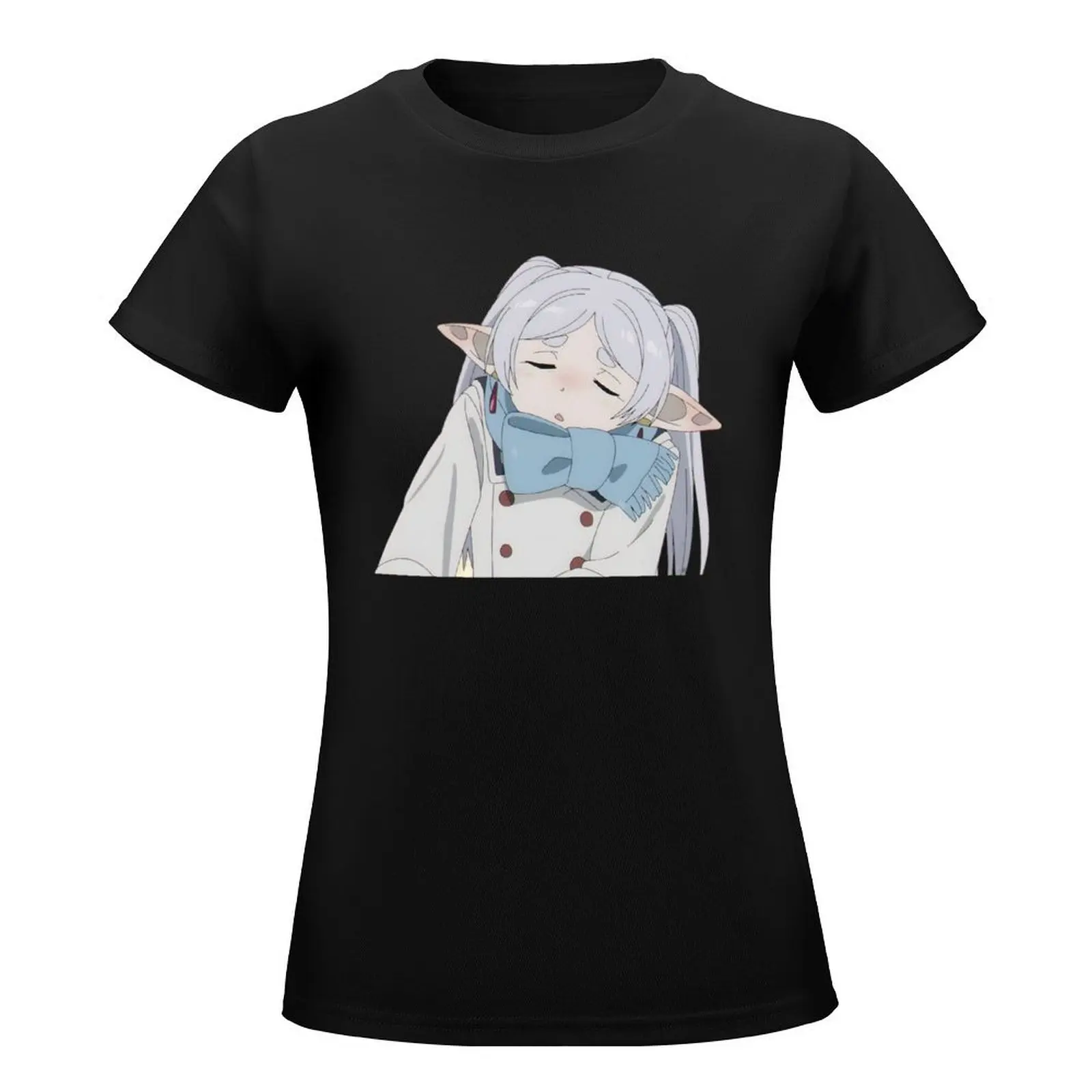 frieren groggy T-Shirt anime clothes customs design your own ariat shirts for Women