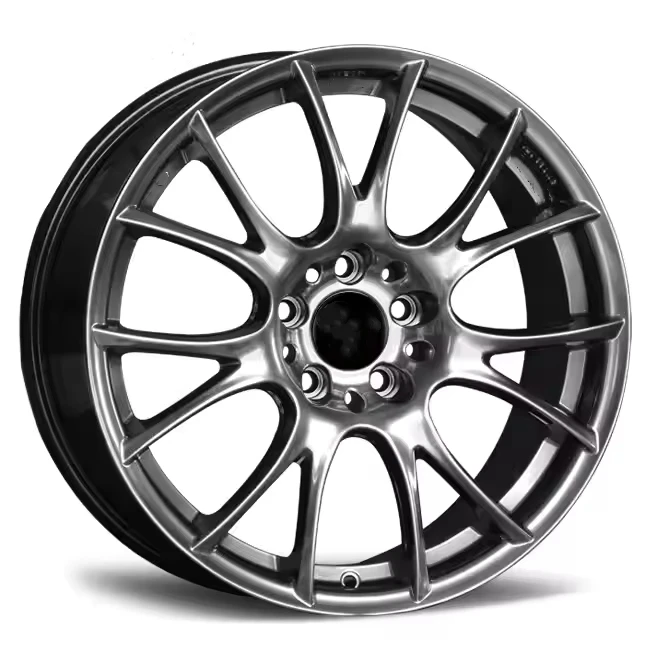  for Style Alloy Wheel Rims Hyper Black Wheels 18 Inch Wheel 5 Holes