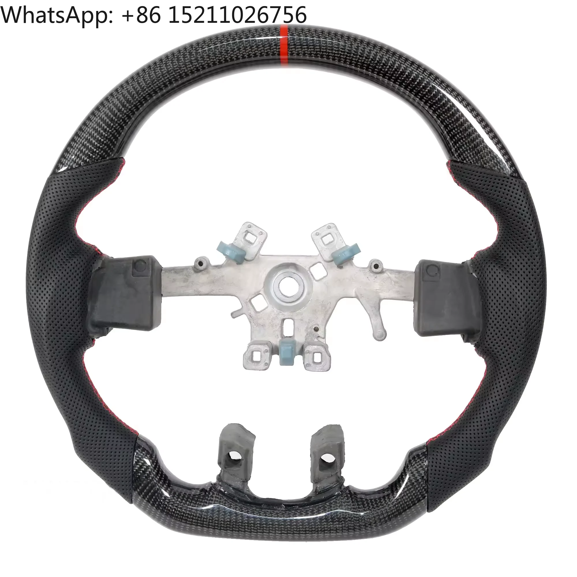 Fit For Dodge RAM 1500 2500 2012 2013 2014 2015 2016 2017 TRX Rebel Real Carbon Fiber Custom Car Steering Wheel