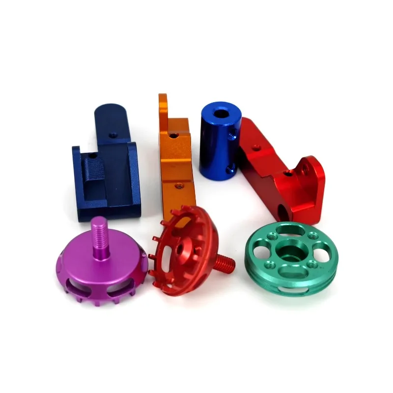 Combinación de piezas metálicas industriales de alto rendimiento, varios colores de alta precisión, brochado CNC de acero inoxidable