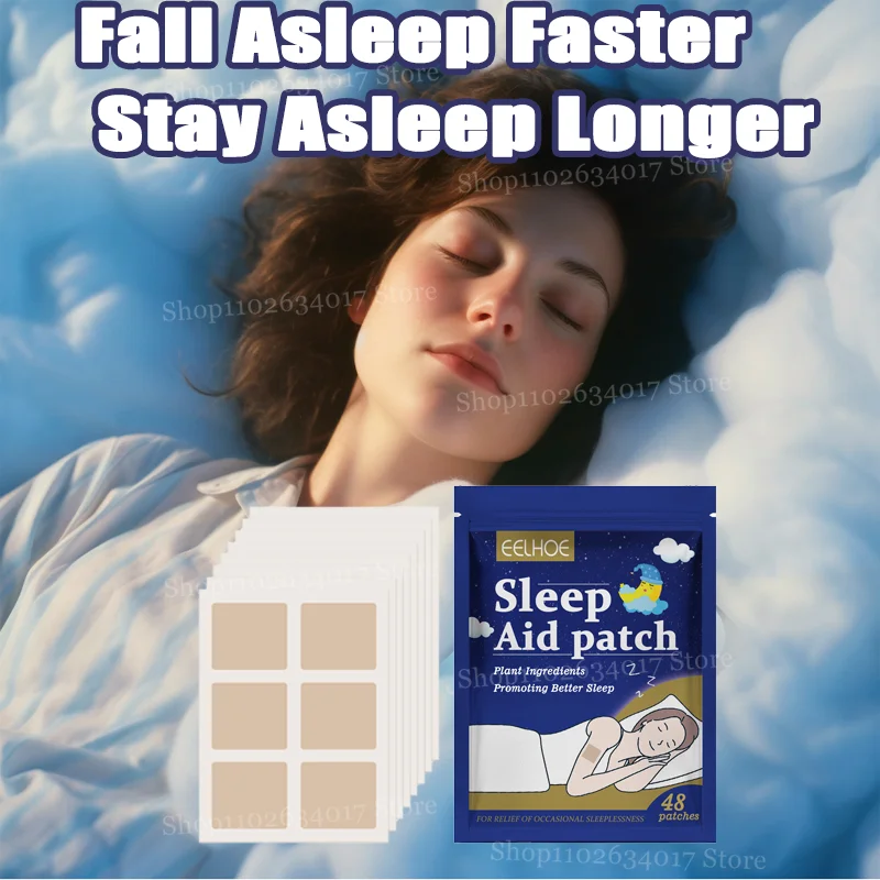 

Sleeping Patches Deep Travel Relaxation Jet Lag Restful Dream Patches Skin-Friendly Health Sleep Aid Support Patch For Travel