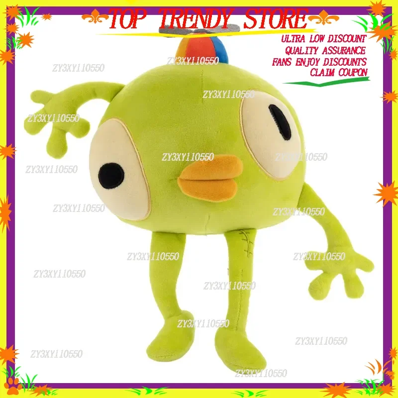 2025 لعبة الرسوم المتحركة الجديدة بينغ بونغ المحيطة دمى قطيفة دمى لطيفة ومثيرة للاهتمام هدايا العيد ألعاب رفيق الأطفال