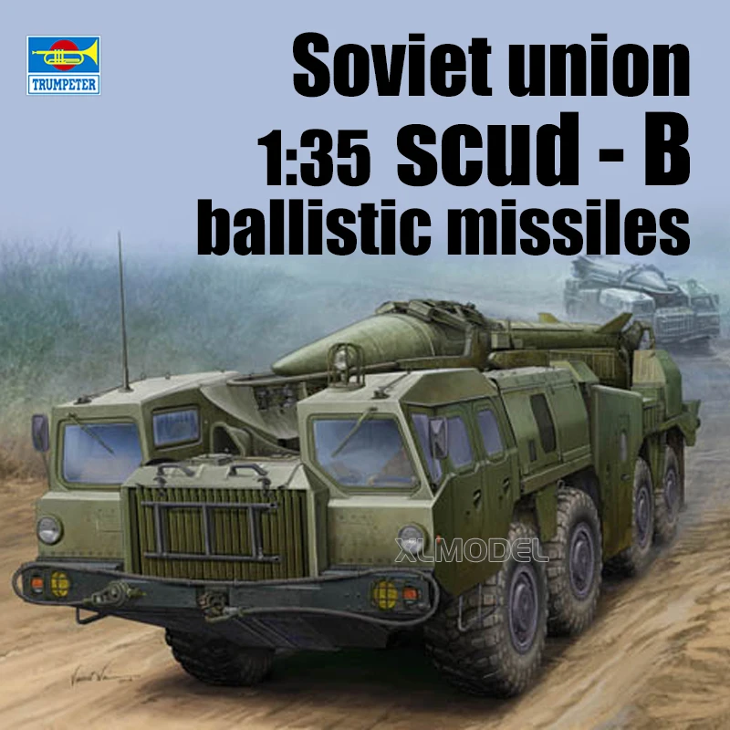 Trumpeter Plastic Assembled Scale Model Kit TP01019  Soviet (9P117M1) Launcher (Scud B) 1/35