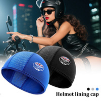 For TRIUMPH SPEED FOUR 600 Speed Triple R RS S TWIN Motorcycle Balaclavas Helmet Inner Sweat Wicking Hat for Men car sticker