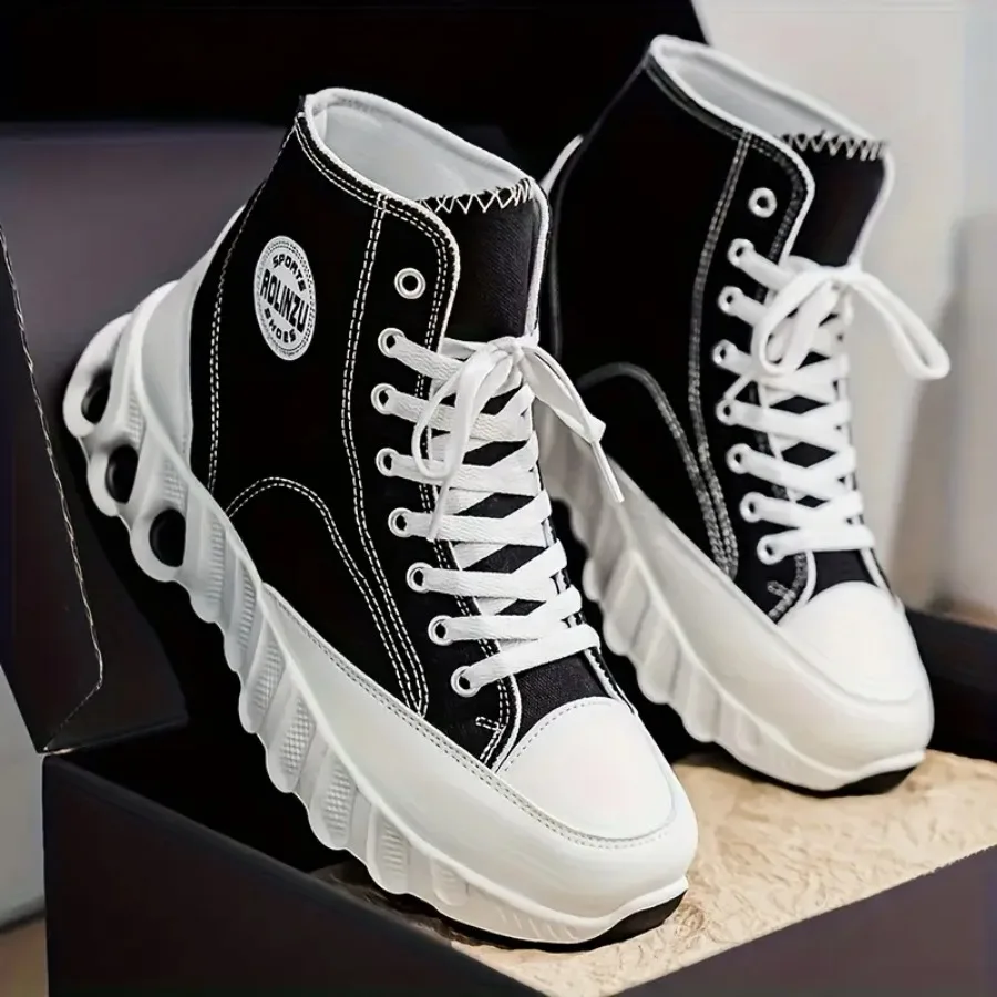 

Men's and Women's Couple's Shoes 2026 Spring New Style Skate Shoes New Sporty White Sneakers for Men Trendy Breathable Versatil