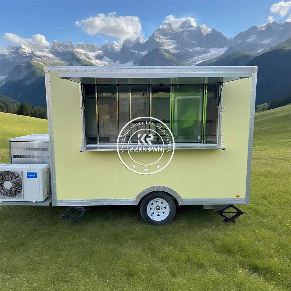 Mobile Concession Food Trailer Snack Pizza Trailer Street Catering Truck Custom Fast Food Truck With Full Kitchen - Image 5