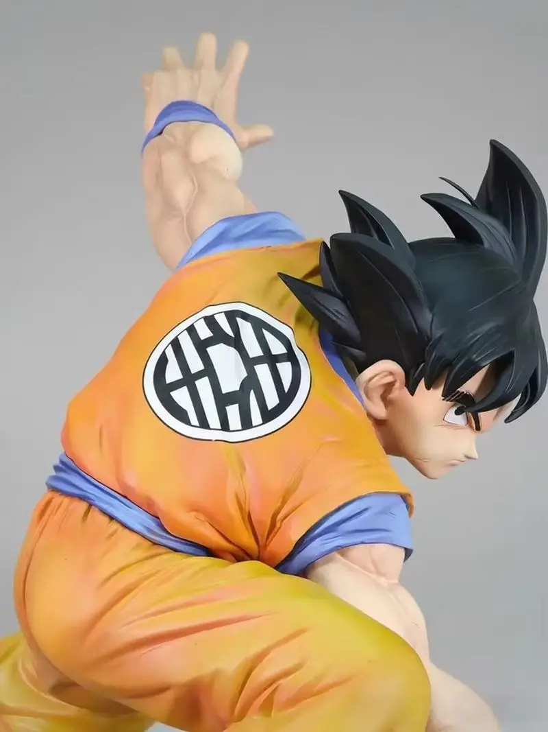 Dragon Ball Animation Wukong Gk Статуя ручной работы Настольный орнамент Коллекционная фигурка Модная модель игрушки Праздничный подарок