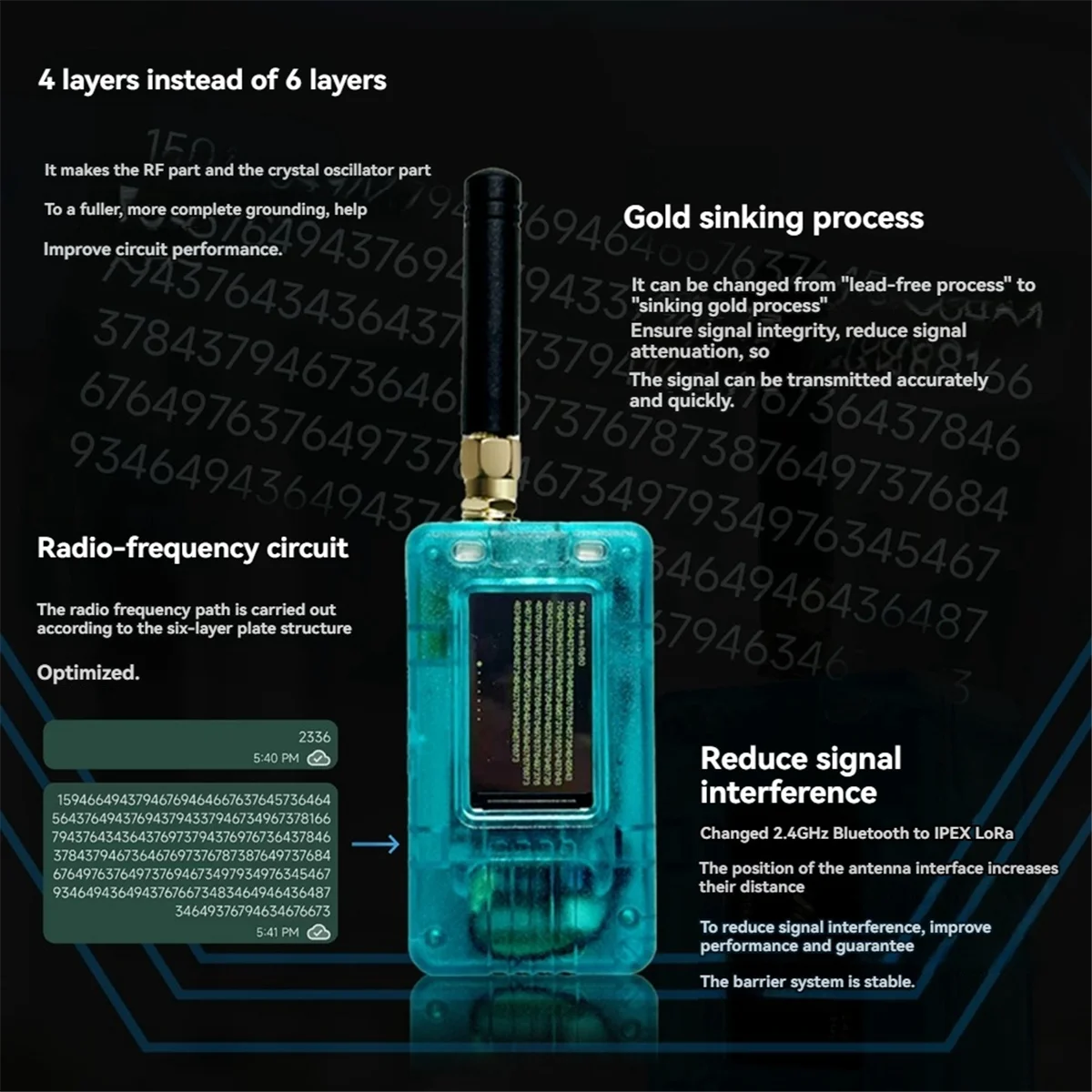 GFR5-Anti-Lost Tracking Device for Apple Find My APP Smart Tag Mesh Node