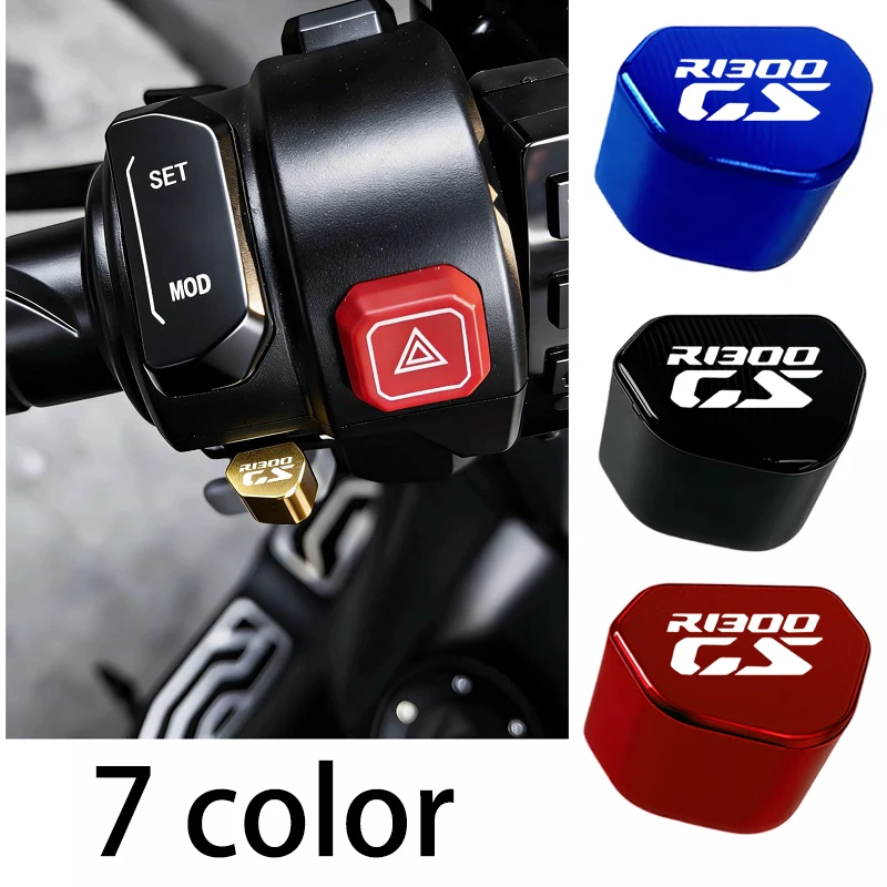 

Mototcycle CNC Switch Button Turn Signal Switch Key cap For BMW R1300GS R1300 GS R 1300GS ADVENTURE Accessories