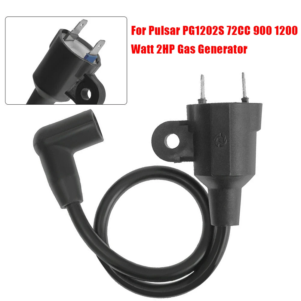 Gasoline Generator Ignition Coil For Pulsar PG1202S 72CC 900 1200 Watts 2 Stroke 2H P Gas Generator Spark Plug Handheld Gasoline