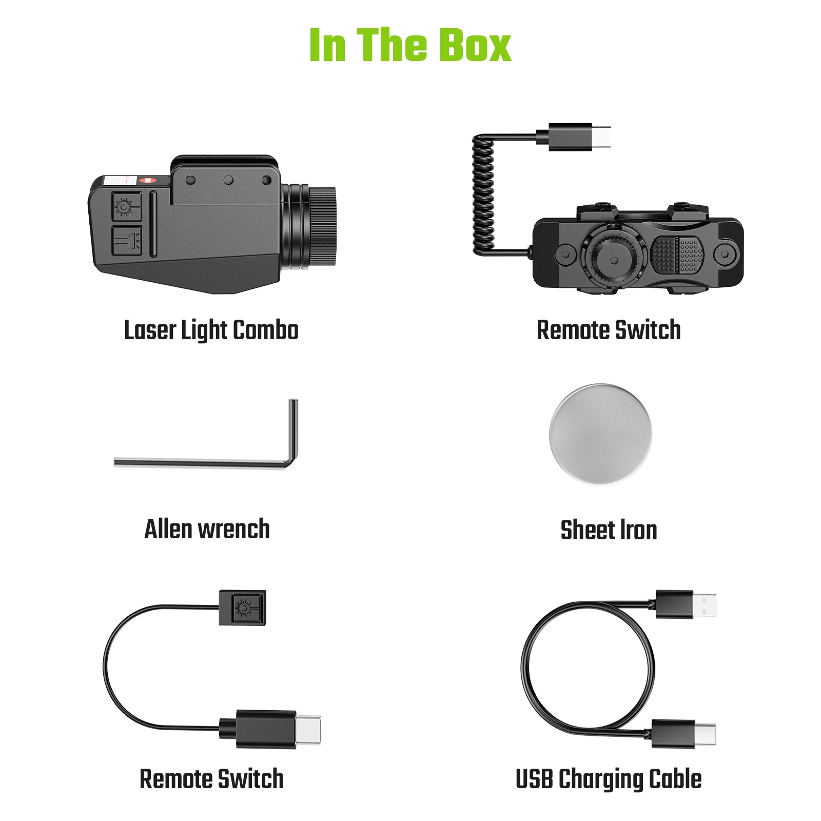 

Тактический дистанционный выключатель 1149: зарядка через Type-C, совместимость с M-LOK/Picatinny. Стабильный, с быстрой нулевой настройкой. Полный комплект, готов к установке.