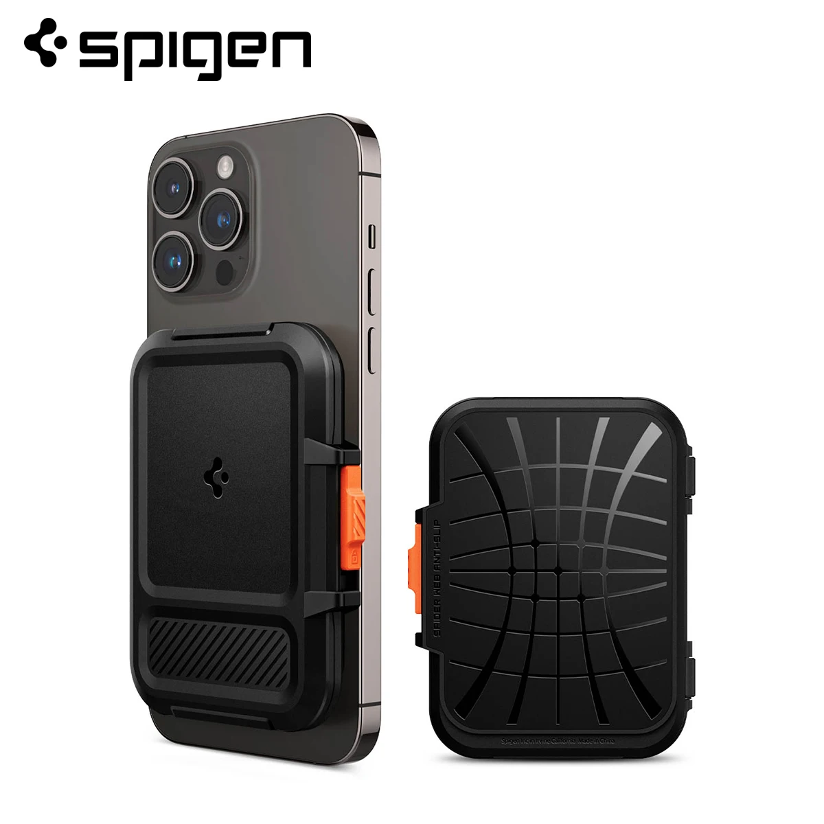 Magnetyczne etui na karty Spigen Lock Fit (MagFit) do MagSafe