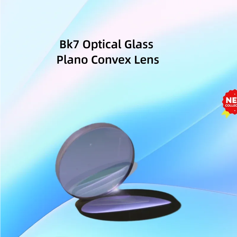 1mm 2mm 3mm 4mm 5mm 6mm 7mm 8mm Diameter BK7 Plano Convex Lens Optical Glass for DIY Project Laser