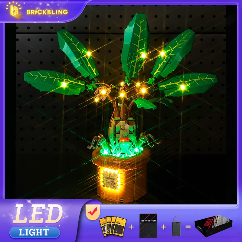 

Светодиодный светильник Brick Bling, модель 76433. Подходит для подарков с блоками Мандраке (только входит осветительные аксессуары).