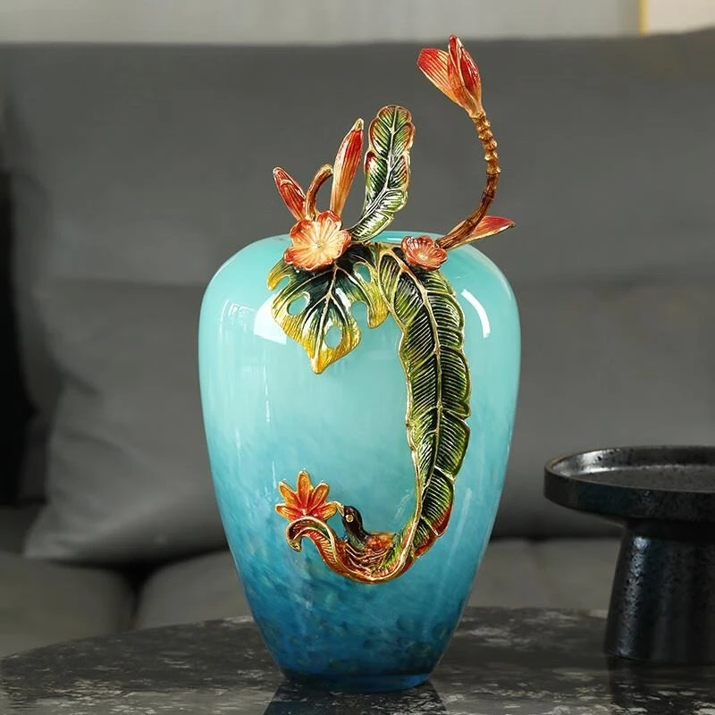 Vaso portafiori soggiorno studio armadietto del vino decorazione della casa