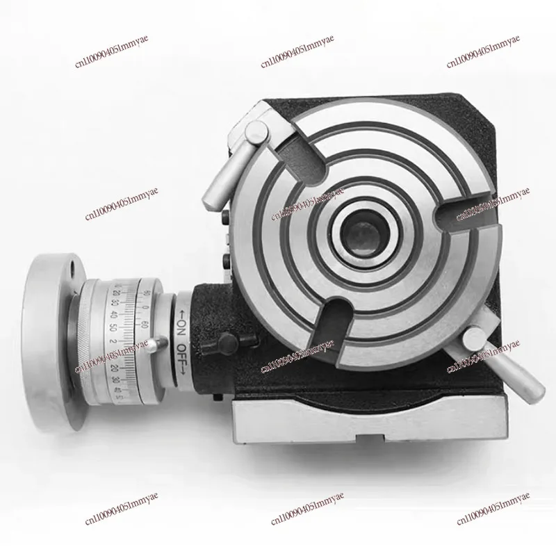 High Precision Hv4 Diameter 110Mm Vertical and Horizontal Milling Machine Horizontal Vertical Rotary Table High Precision