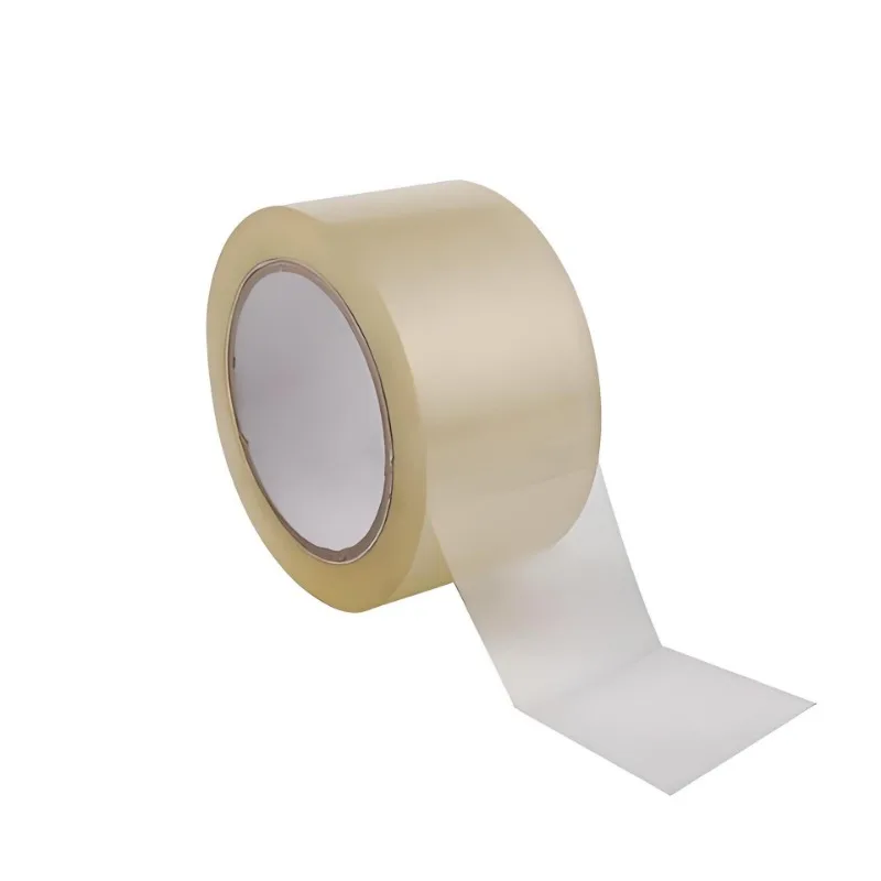 Transparent White Quiet Sealing Tape Low Noise Silent Packing Adhesive Tape Heavy Duty For Express Logistics Packaging Use - view 3