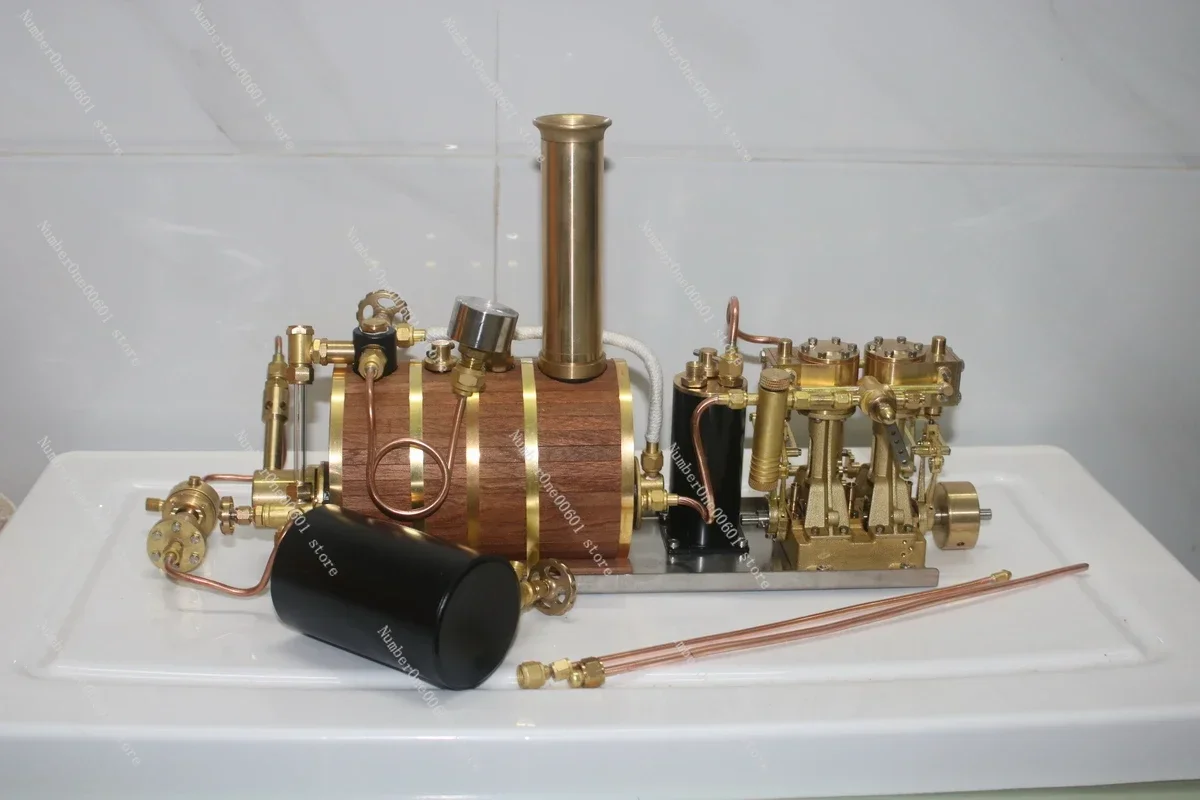 Inline Two-cylinder Reciprocating Steam Engine Model Power Pack A1