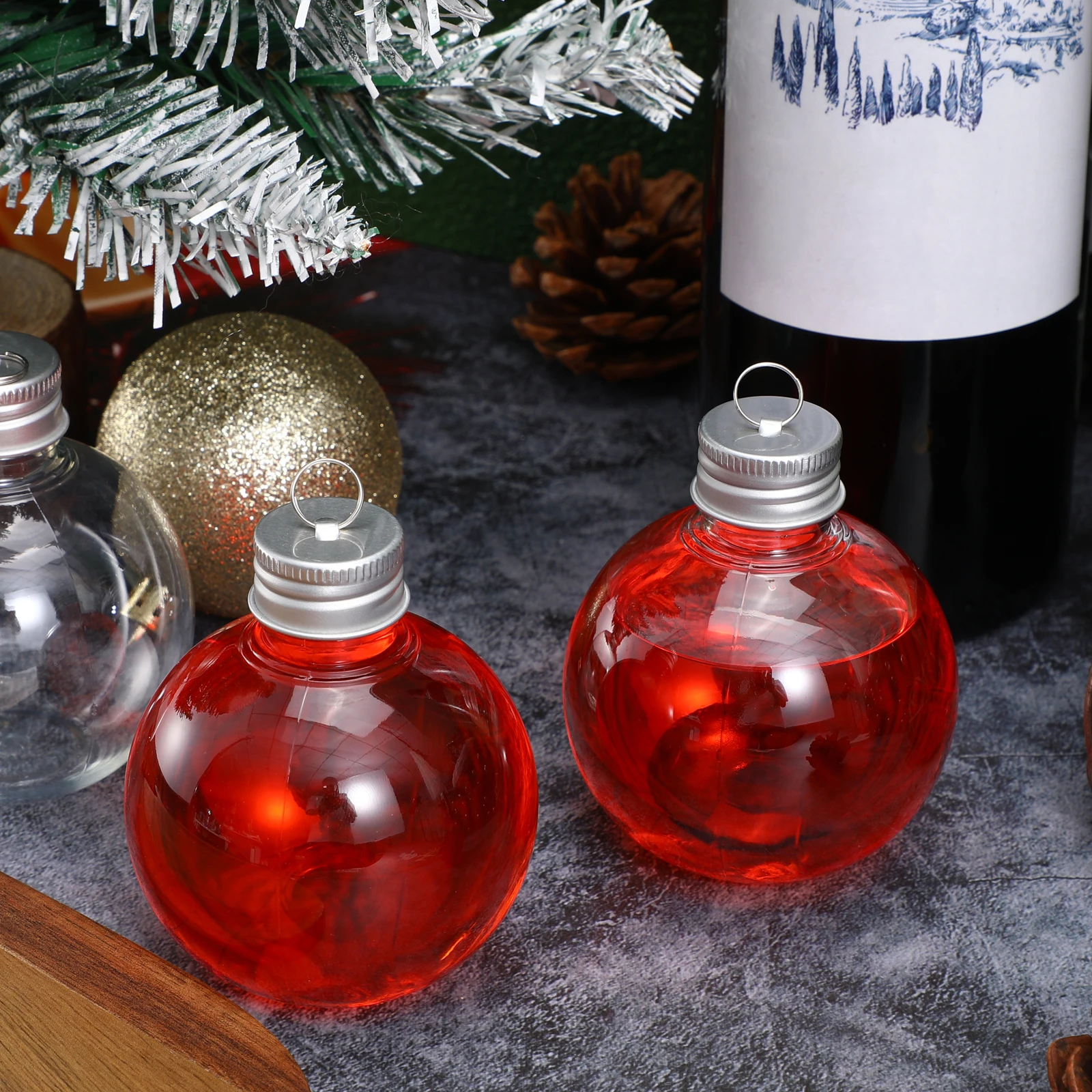 

10pcs 150Ml Bubble Shape Round Bottle Pet Plastic Juice Bottles Transparent Leakproof Airtight Portable Milk Coffee Containers