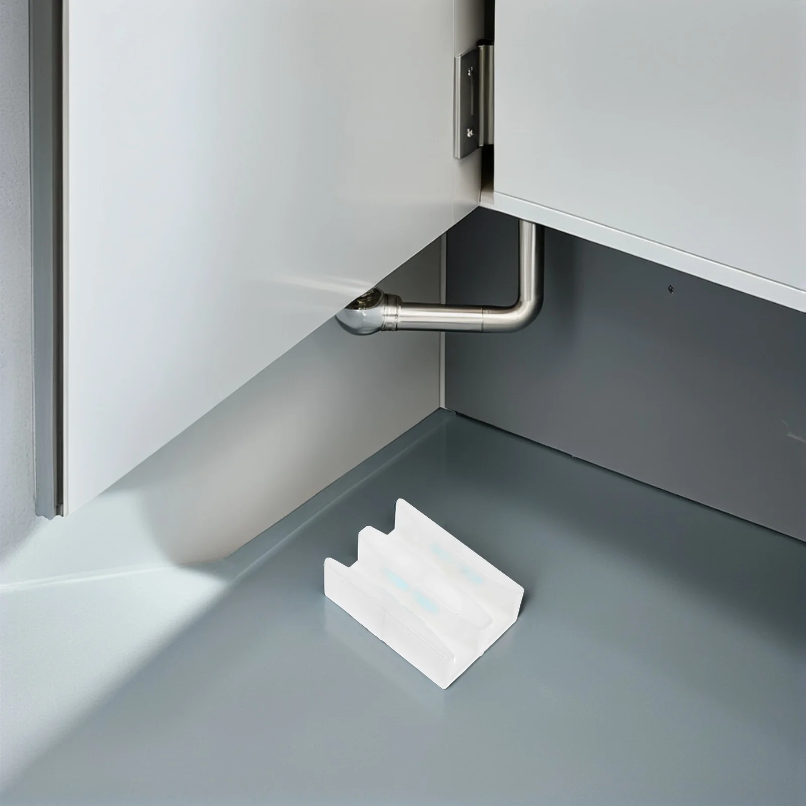 

Shower Bottom Guide Sliding Glass Door Guide Plastic Door Stopper For Sliding Shower Rooms Durable Lightweight Easy Install