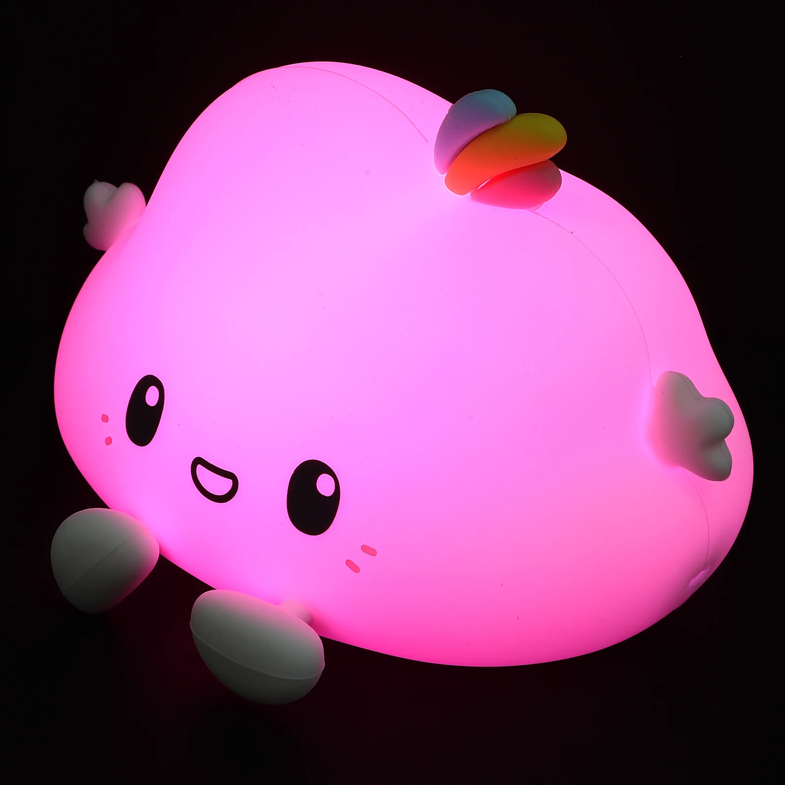 

Cartoon Animal Silicone Night Light Operated Night Lamp Nursery Lighting Nightlights