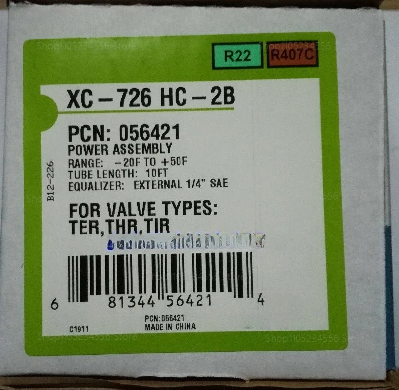 

Оригинальный подлинный продукт, подходящий для термоголовки расширительного клапана ALCO, датчик температуры XC-726HC-2B/4B
