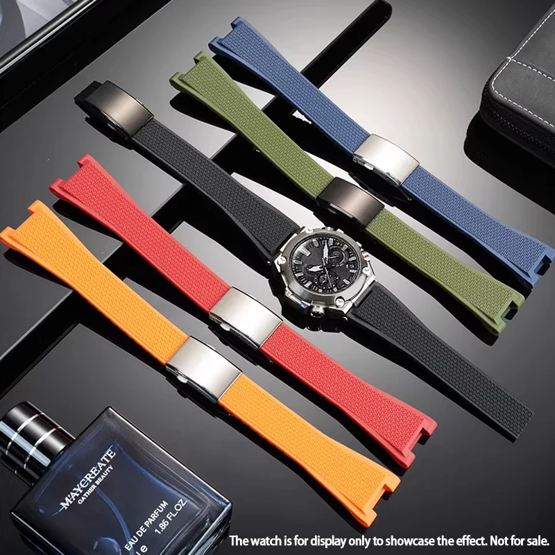 

Ремешок для часов Casio 5625 MRG-B2000 MRG-G2000, водонепроницаемый резиновый браслет, водонепроницаемый ремешок для часов из смолы, черный цвет