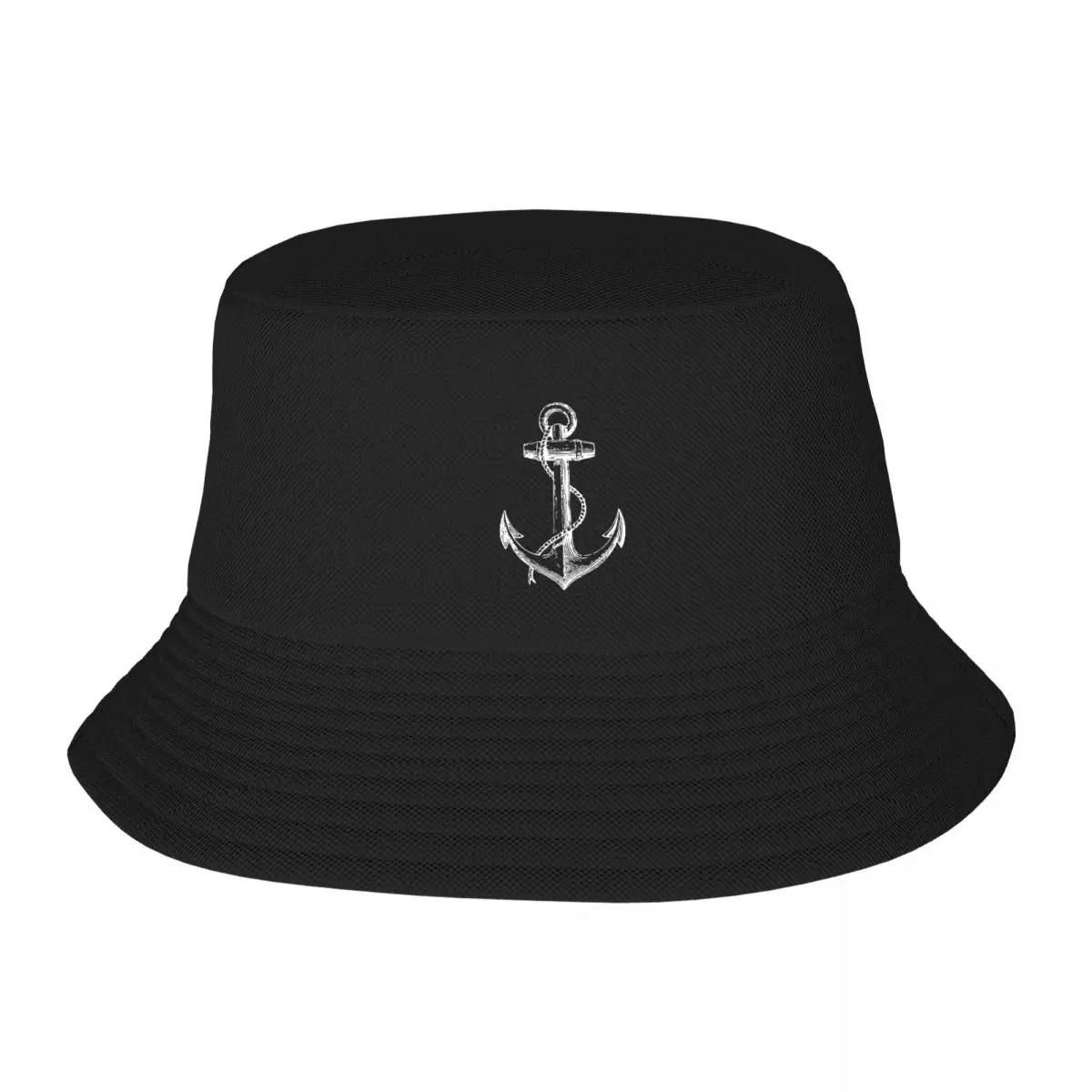 Nautical Anchor Boat Adult Fisherman's Hat Bob Bucket Hats Men Women Caps fisherman Hat Girl Boy Hat