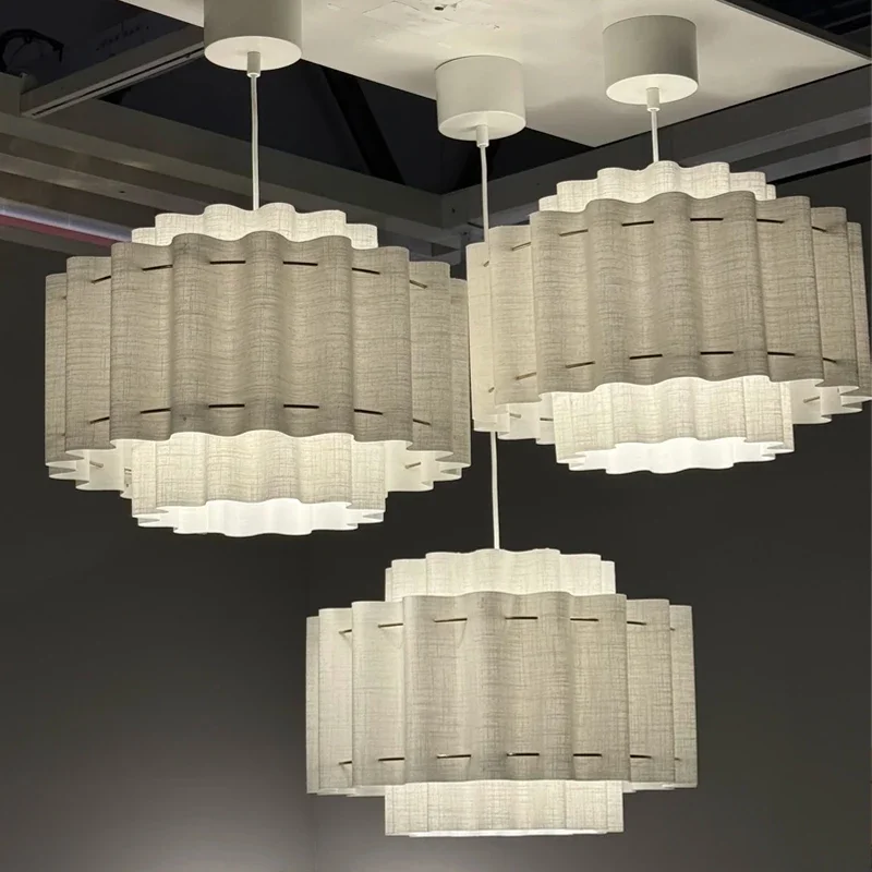 

2025 Новая люстра из французской ткани, современная люстра для гостиной, спальни, столовой